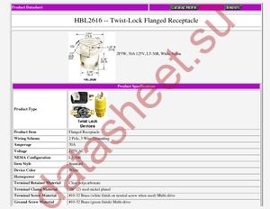 HBL2616 datasheet  